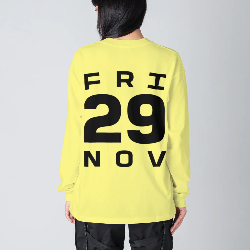 XlebreknitのFriday, 29th November Big Long Sleeve T-Shirt