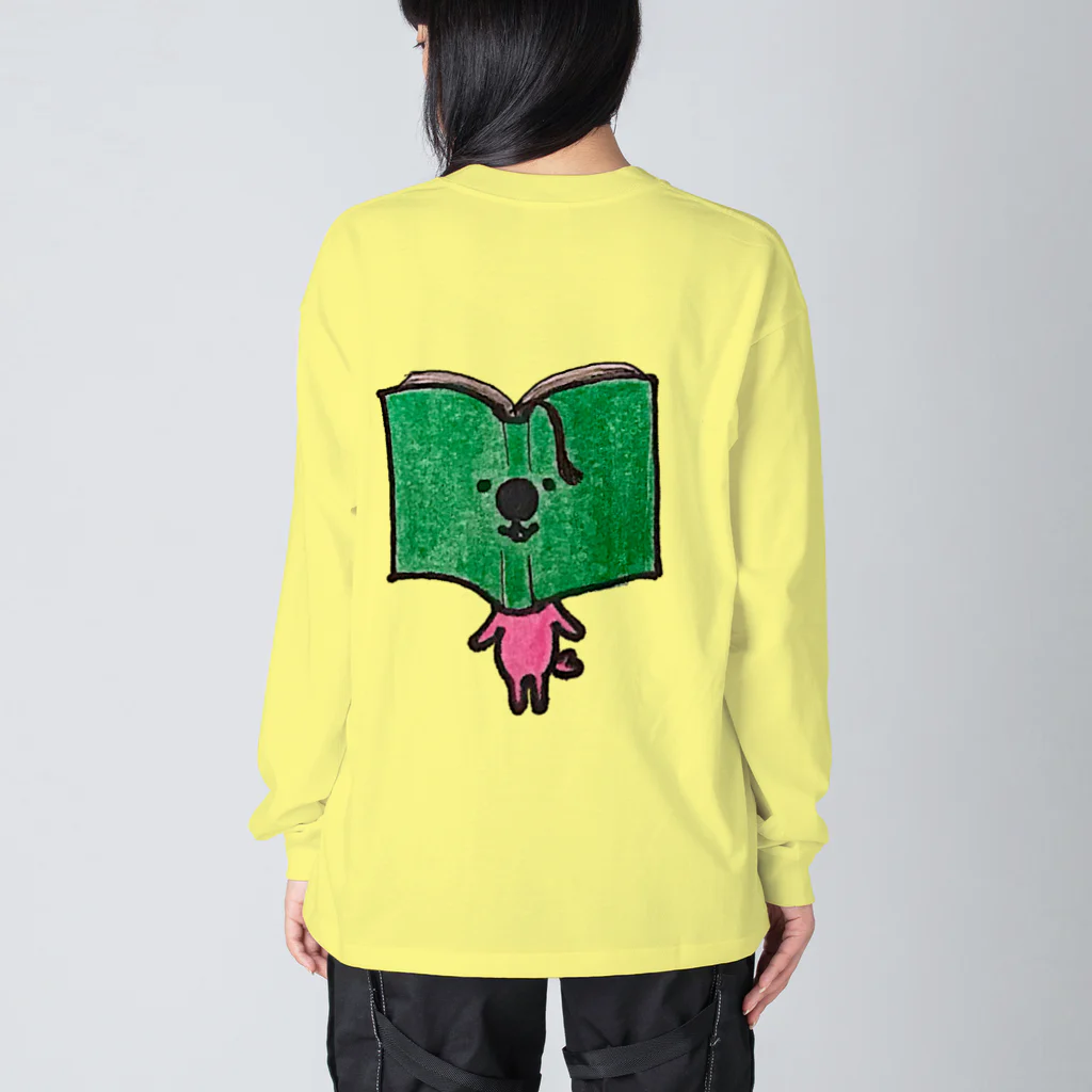 KAERU_officialの国語ピッピちゃん Big Long Sleeve T-Shirt