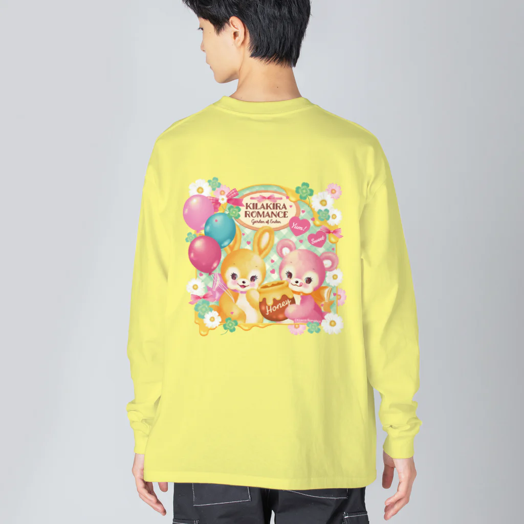 キラロマのGarden of Eden No.03 Big Long Sleeve T-Shirt