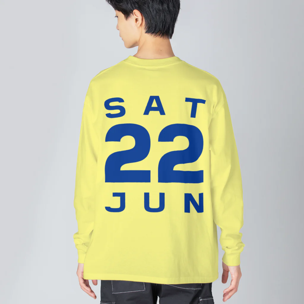 XlebreknitのSaturday, 22nd June Big Long Sleeve T-Shirt