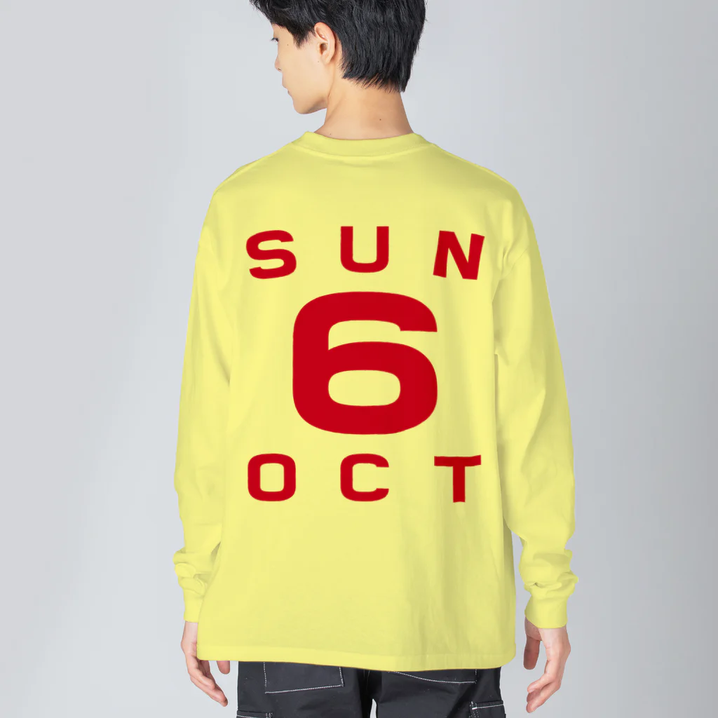 XlebreknitのSunday, 6th October Big Long Sleeve T-Shirt