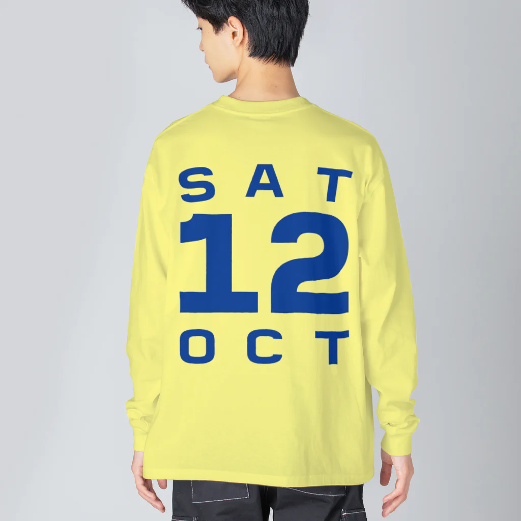 XlebreknitのSaturday, 12th October Big Long Sleeve T-Shirt