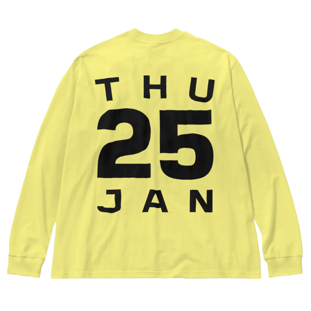 XlebreknitのThursday, 25th January Big Long Sleeve T-Shirt