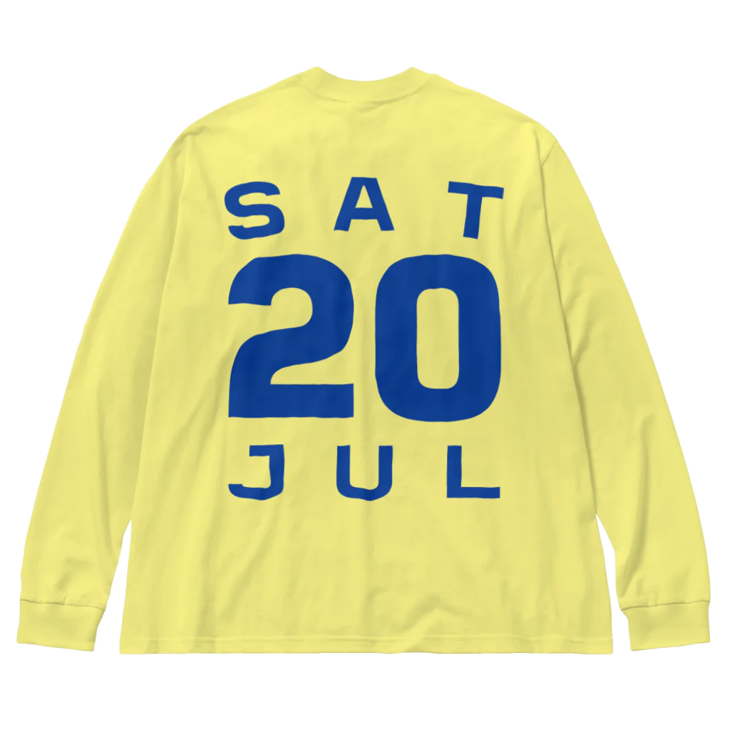 XlebreknitのSaturday, 20th July Big Long Sleeve T-Shirt