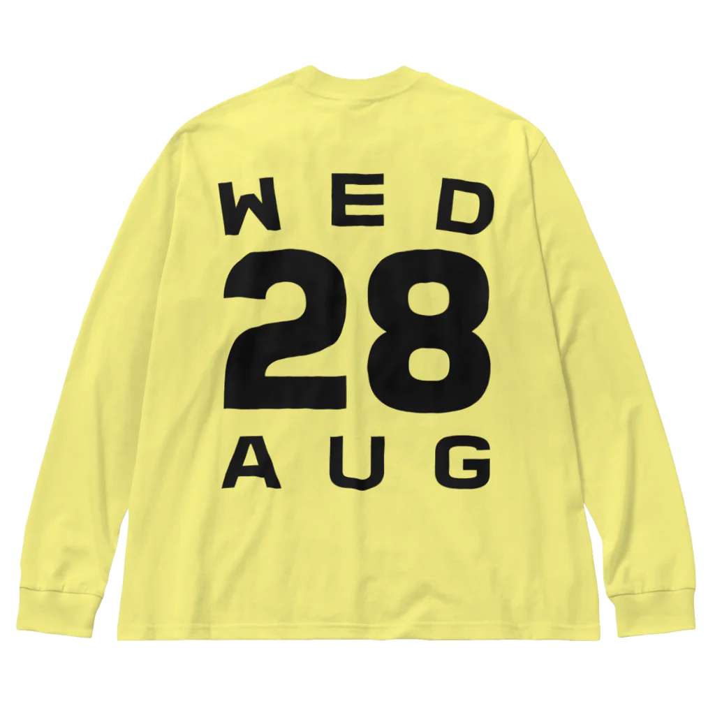 XlebreknitのWednesday, 28th August Big Long Sleeve T-Shirt