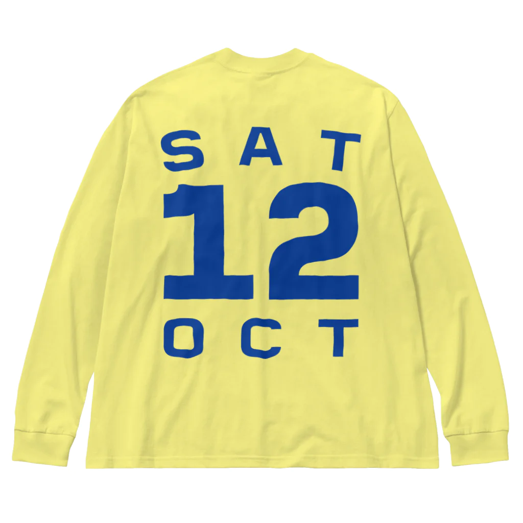 XlebreknitのSaturday, 12th October Big Long Sleeve T-Shirt