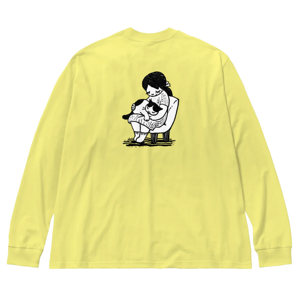 nonaの森の兎と里の猫 Big Long Sleeve T-Shirt