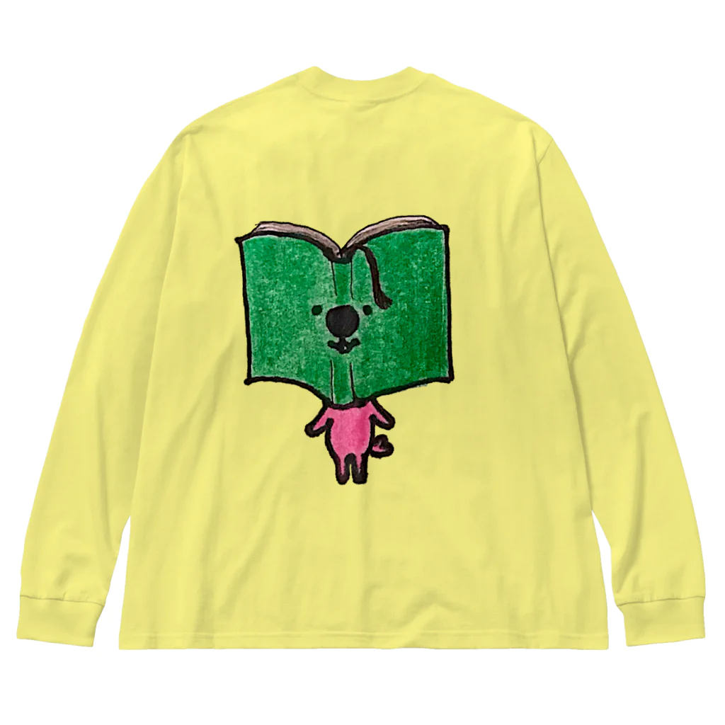 KAERU_officialの国語ピッピちゃん Big Long Sleeve T-Shirt