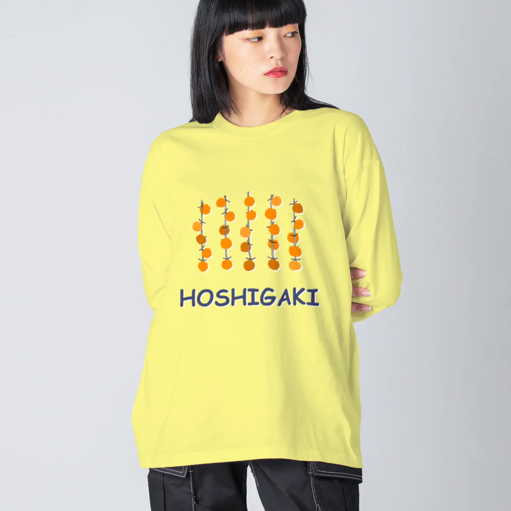 SU-KUのHOSHIGAKI ビッグシルエットロングスリーブTシャツ