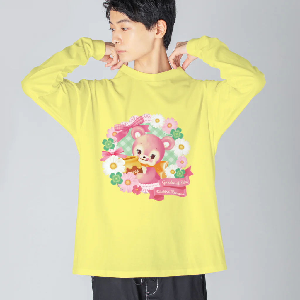 キラロマのGarden of Eden No.03 Big Long Sleeve T-Shirt