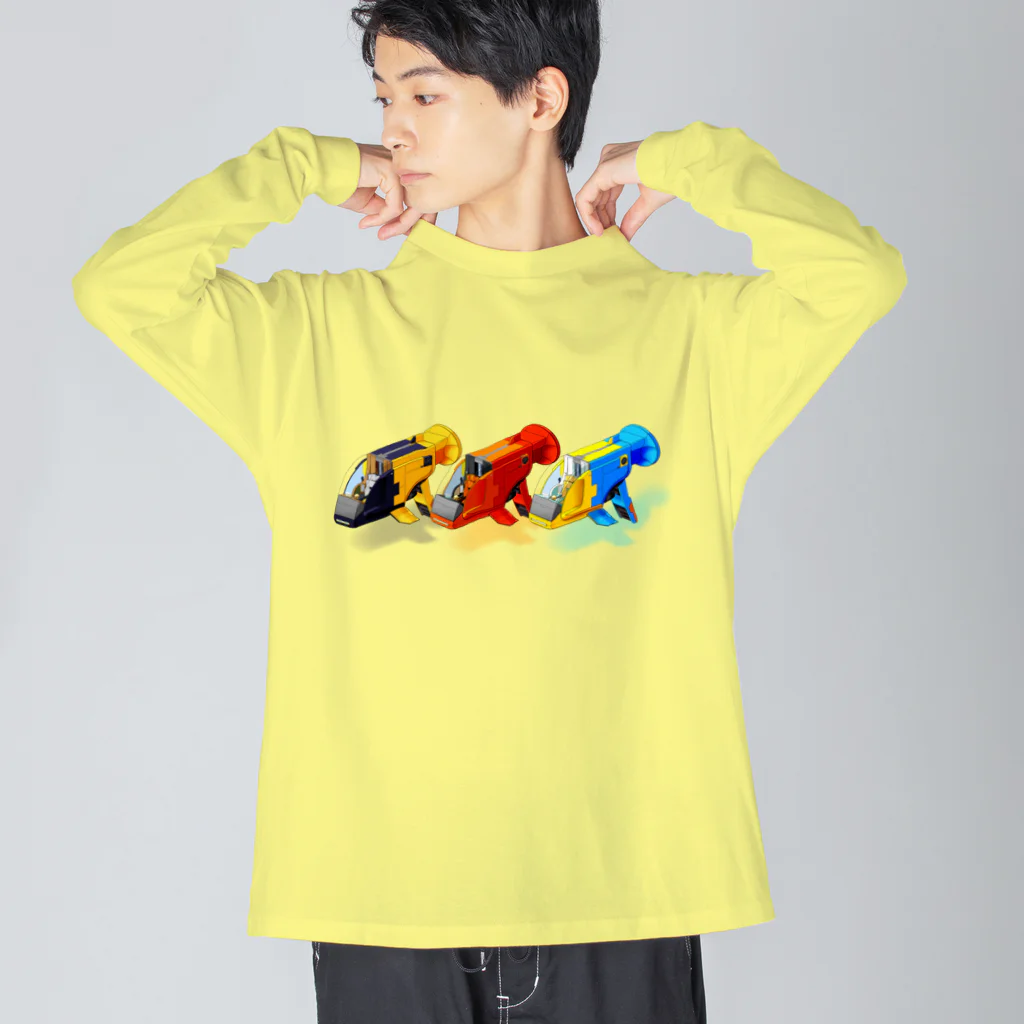 PoooompadoooourのGUPPY(3色) ビッグシルエットロングスリーブTシャツ