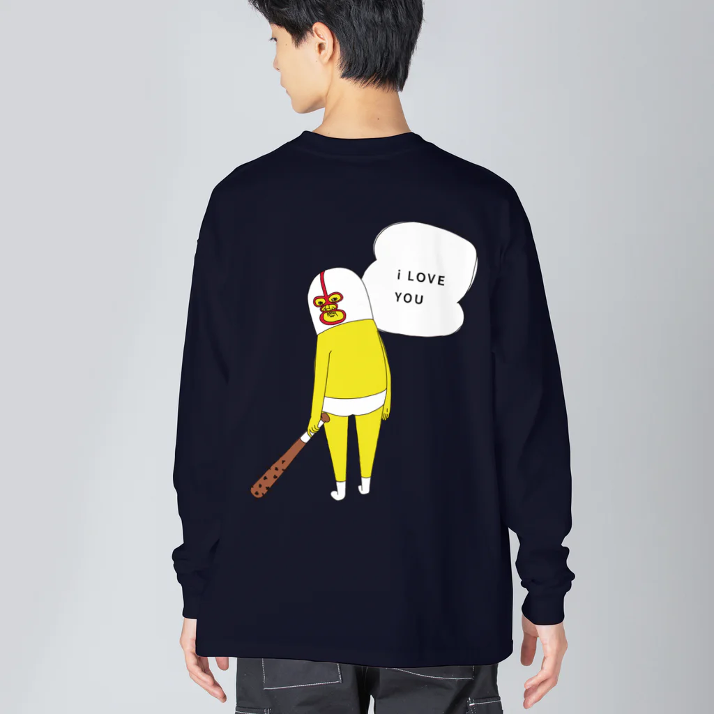 スーパーブスのi LOVE YOU Big Long Sleeve T-Shirt