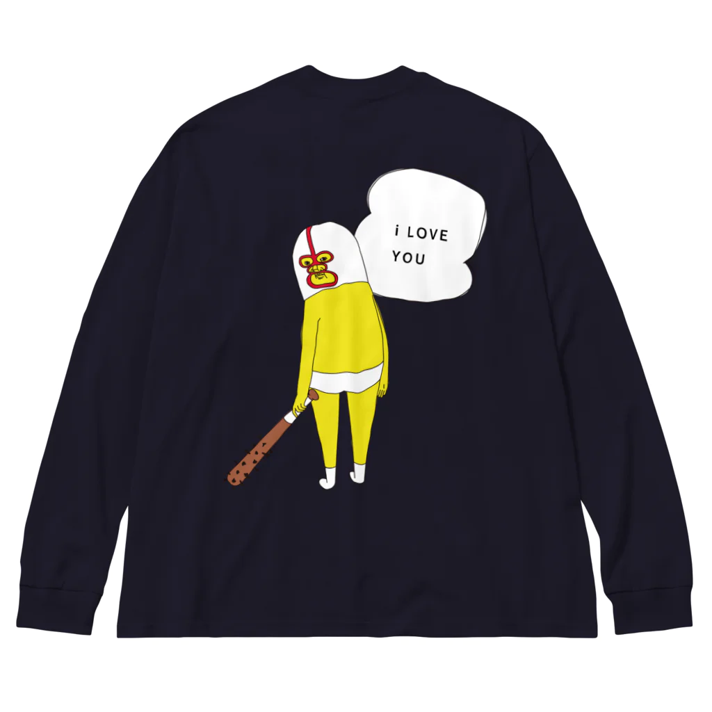 スーパーブスのi LOVE YOU Big Long Sleeve T-Shirt