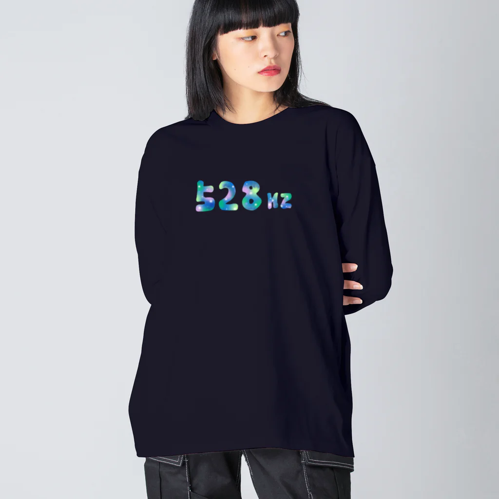 cosmicatiromの癒しの周波数 ビッグシルエットロングスリーブTシャツ