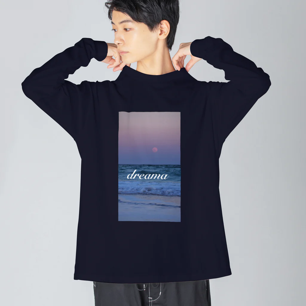 dreamaのdreama サンセット Big Long Sleeve T-Shirt