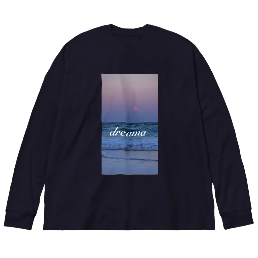 dreamaのdreama サンセット Big Long Sleeve T-Shirt