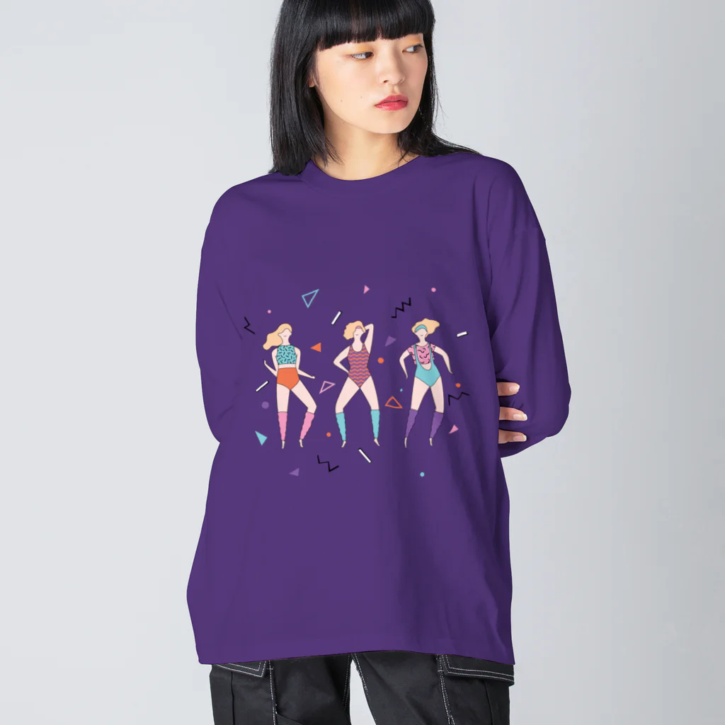 honeybunnyのdance!dance!dance! Big Long Sleeve T-Shirt