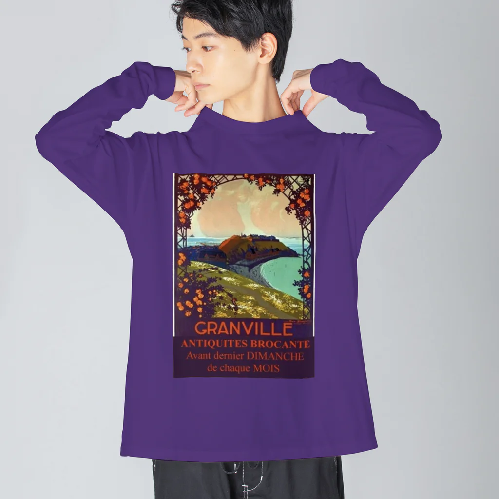 YS VINTAGE WORKSのフランス・グランビル　ブロカント Big Long Sleeve T-Shirt