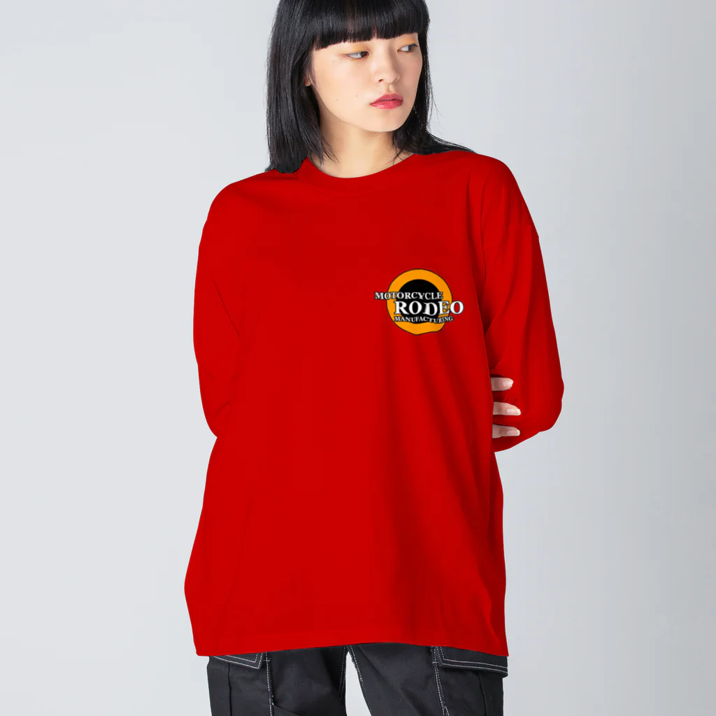 RODEO MOTORCYCLEのロデオ モーターサイクルのオフィシャルグッズ Big Long Sleeve T-Shirt