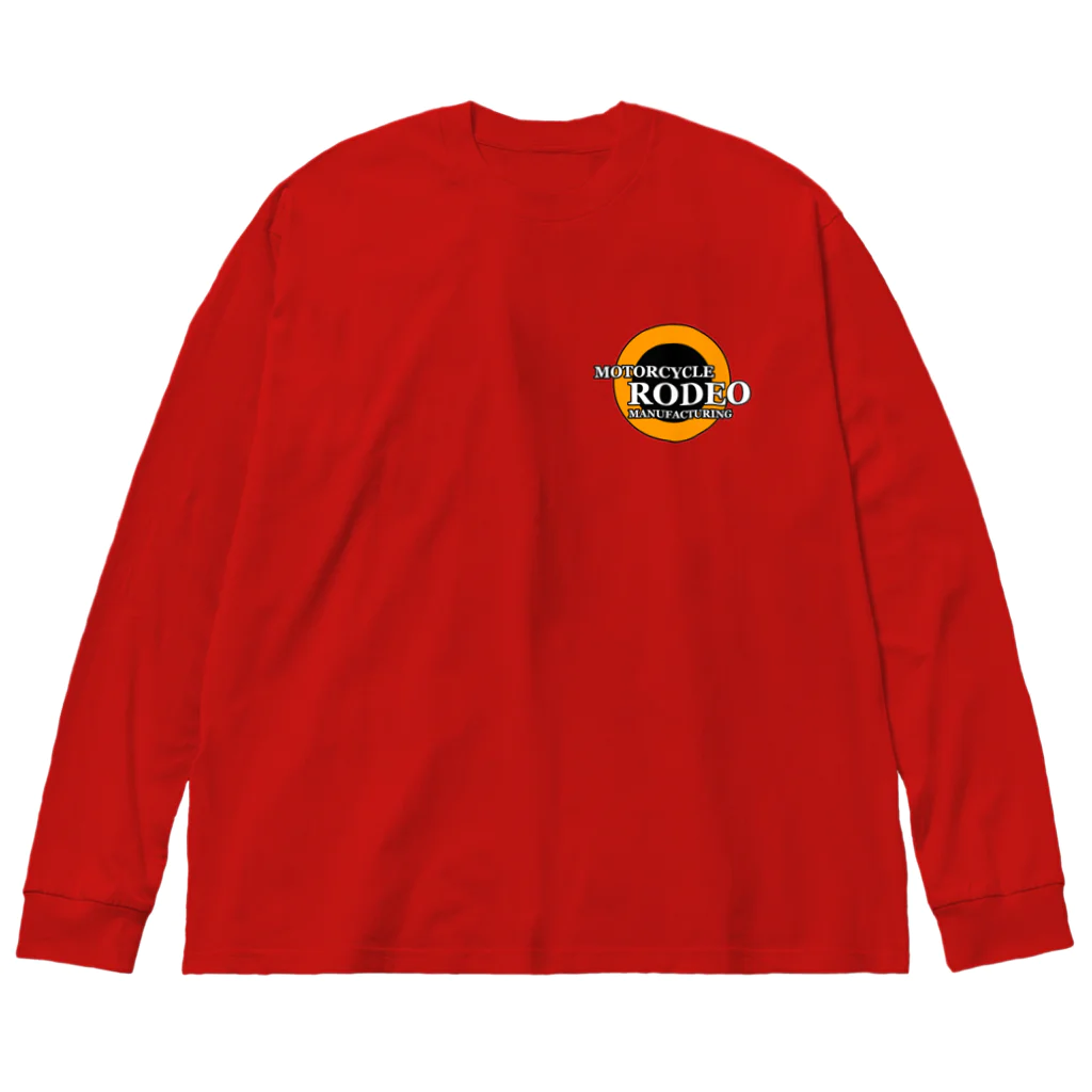 RODEO MOTORCYCLEのロデオ モーターサイクルのオフィシャルグッズ Big Long Sleeve T-Shirt