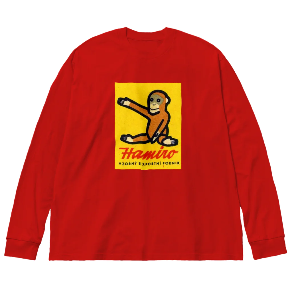 YS VINTAGE WORKSのチェコ おサルさん Big Long Sleeve T-Shirt