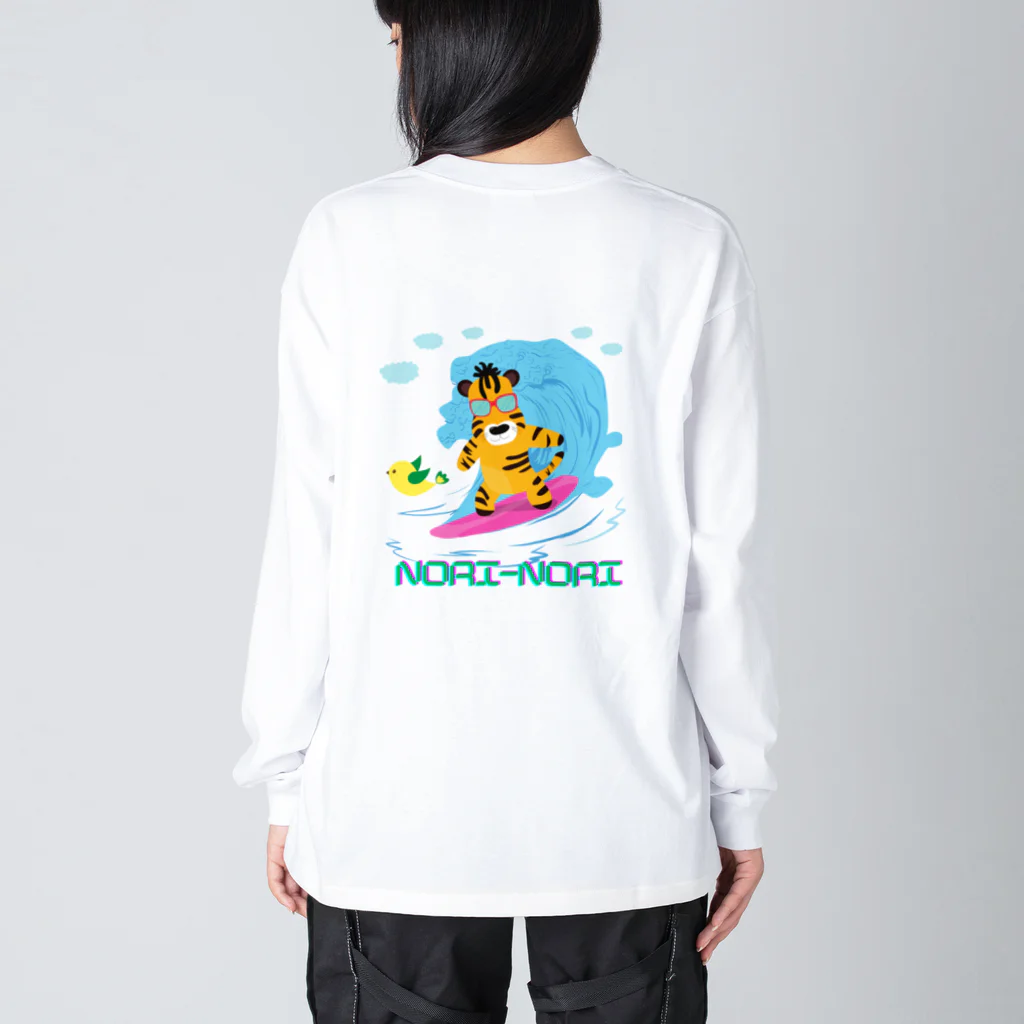 Ki-sanののりのりサーファー寅さん Big Long Sleeve T-Shirt