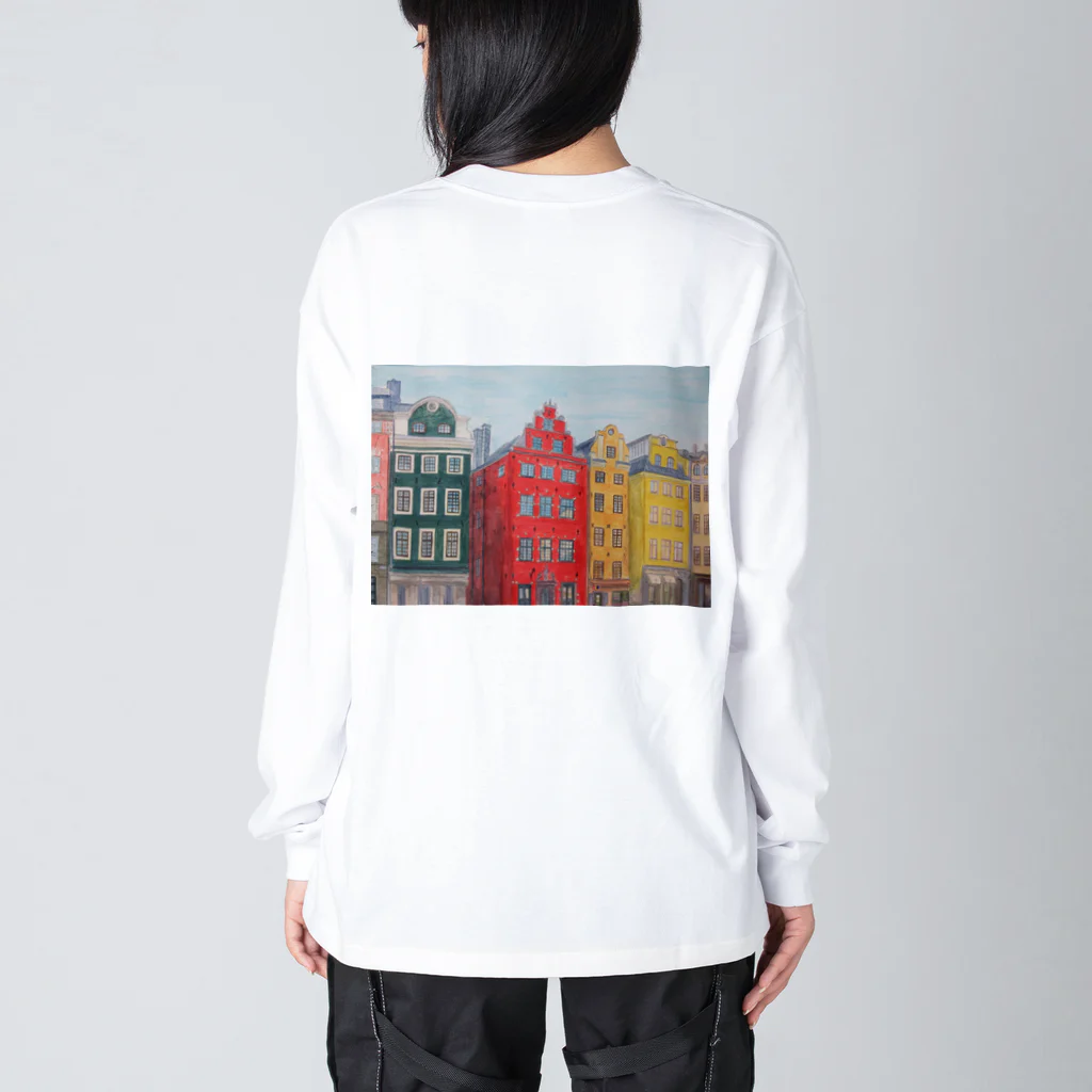 金木犀のストックホルム Big Long Sleeve T-Shirt