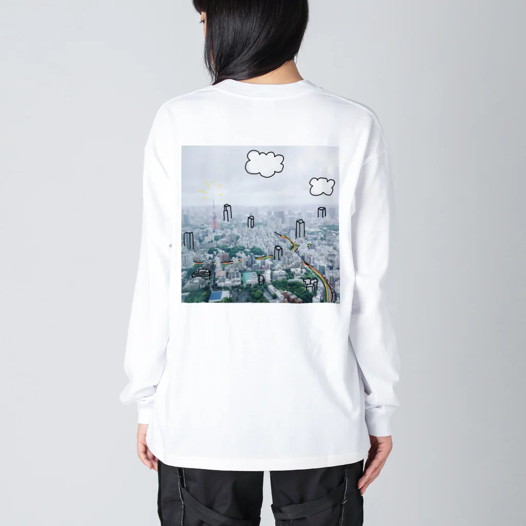 ASOBIのTOKYO🗼 ビッグシルエットロングスリーブTシャツ