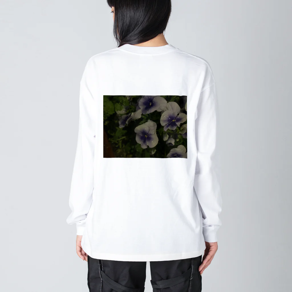 Hibino seikatsu store.のnight 01 Big Long Sleeve T-Shirt