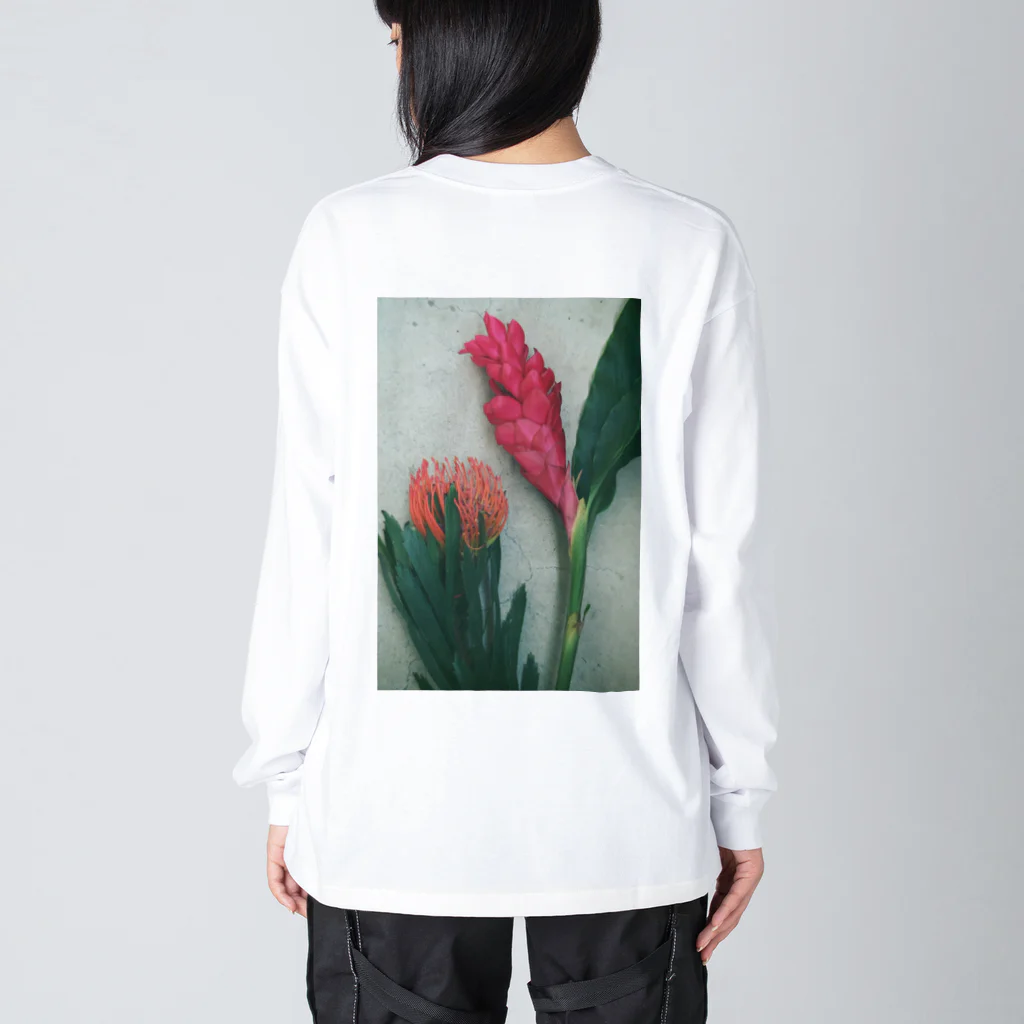 botanical museumのflower Big Long Sleeve T-Shirt