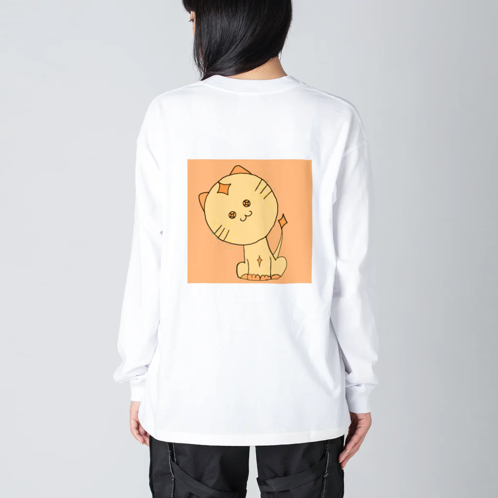 Uのかしげちゃん ビッグシルエットロングスリーブTシャツ