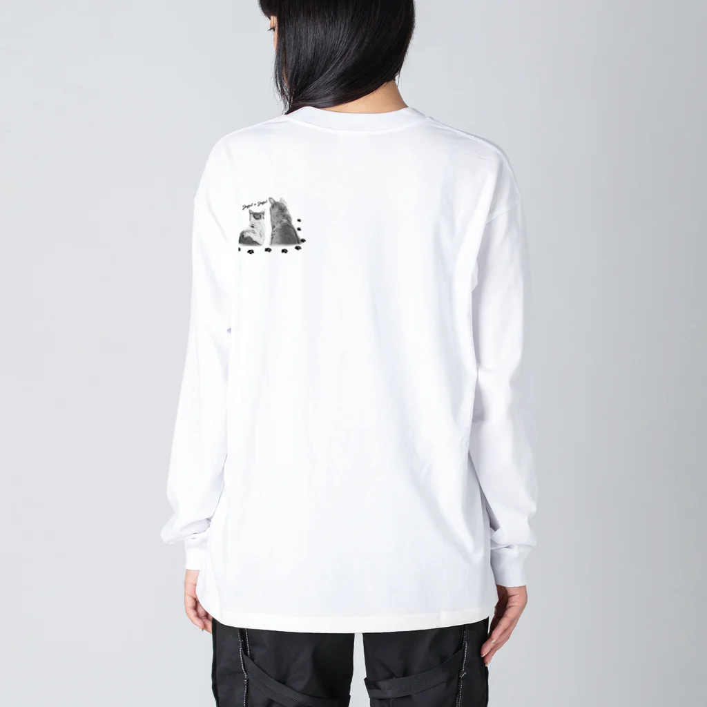 .JUICY-SHOP. | JOYFULの猫鍋特盛 | JOYFUL x JOYFUL DESIGNS 001 ビッグシルエットロングスリーブTシャツ