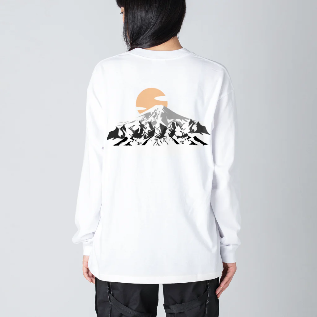 yuuyakeの山/日の出 Big Long Sleeve T-Shirt