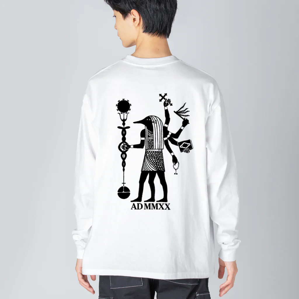 planetNITのアヌビエ-Extended Big Long Sleeve T-Shirt