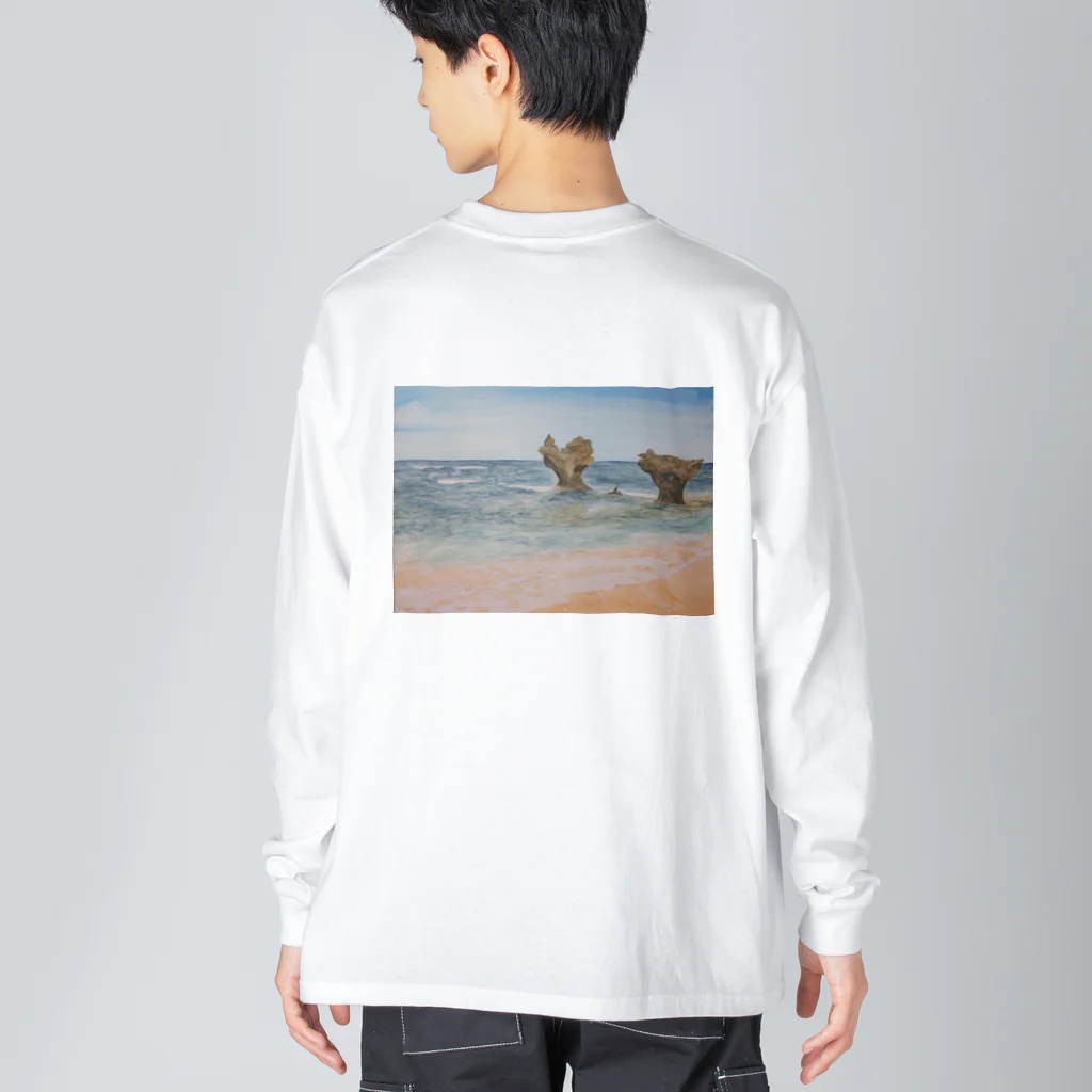 金木犀のハートロック Big Long Sleeve T-Shirt