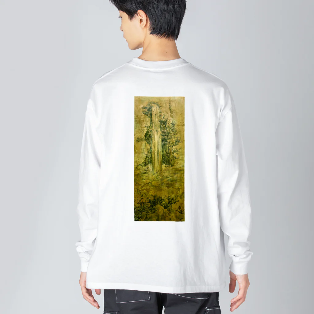 西垣肇也樹のオリジナルグッズの沿海浮揚図長袖衣 Big Long Sleeve T-Shirt