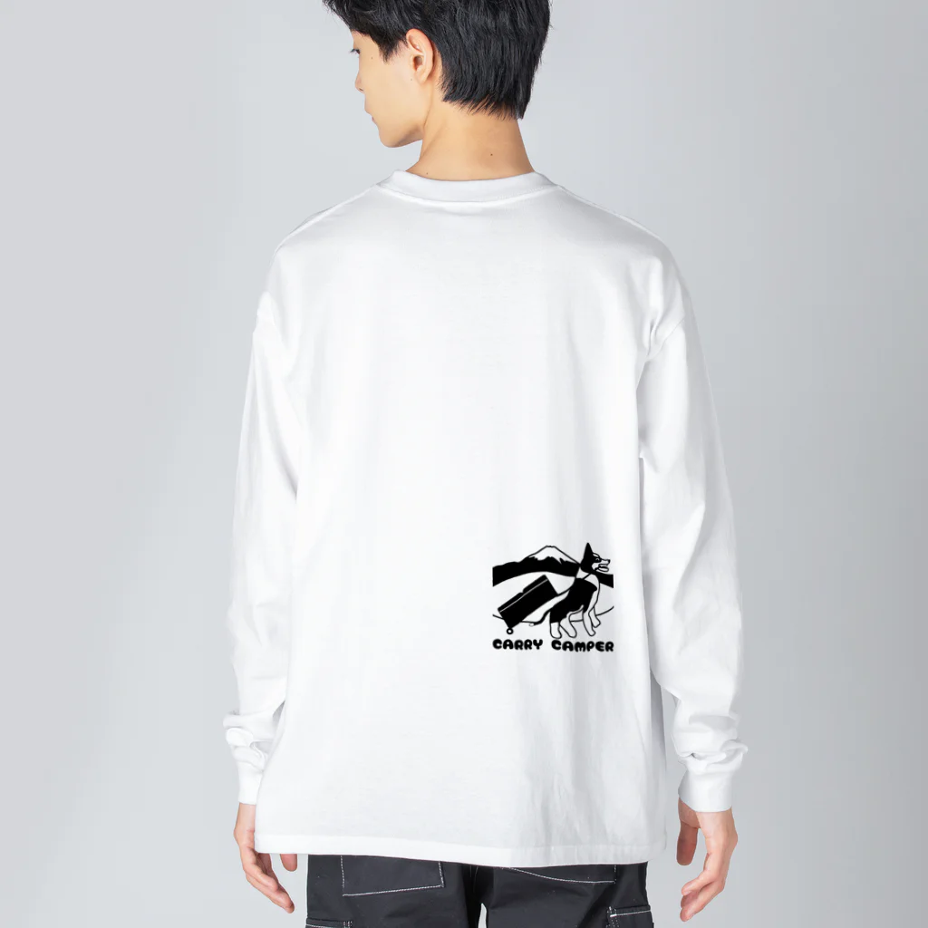 Fortune Campers そっくの雑貨屋さんのCARRY CAMPER ビッグシルエットロングスリーブTシャツ