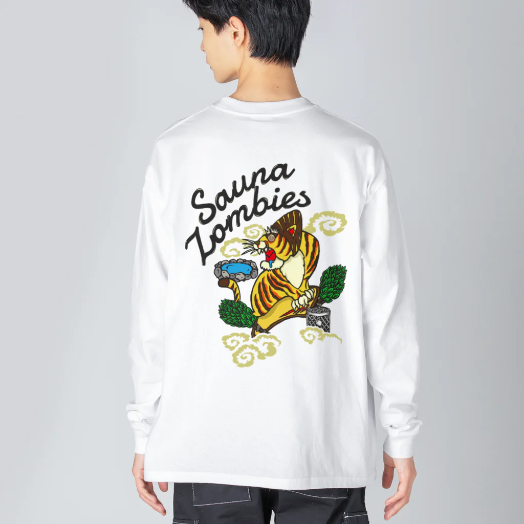 SAUNA ZOMBIESのSAUNA ZOMBIES-Giddy Tiger LONG SLEEVE T- ビッグシルエットロングスリーブTシャツ