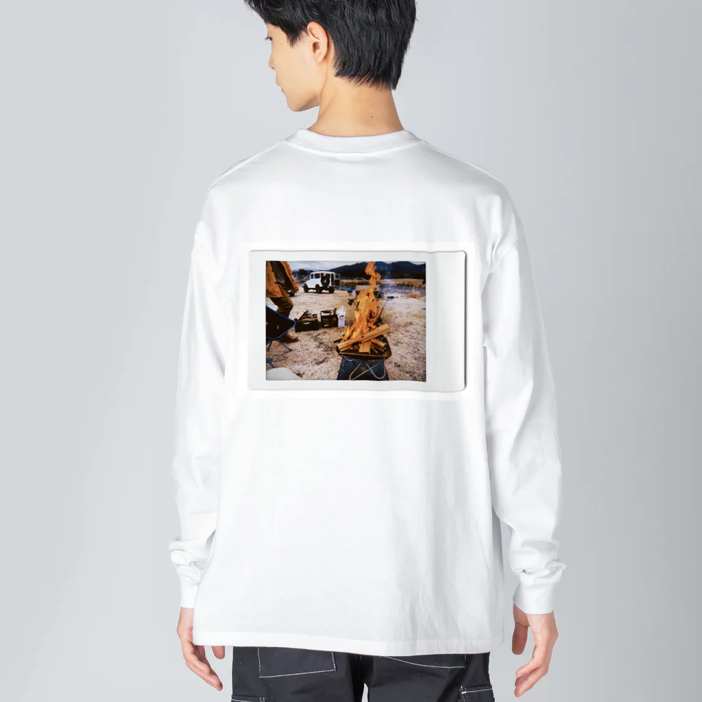 madamumeiの焚き火 Big Long Sleeve T-Shirt