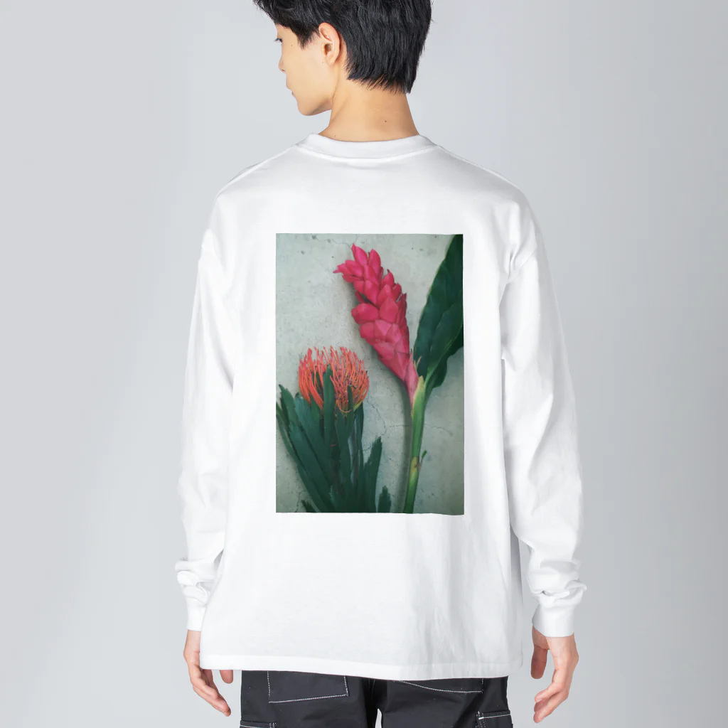 botanical museumのflower Big Long Sleeve T-Shirt