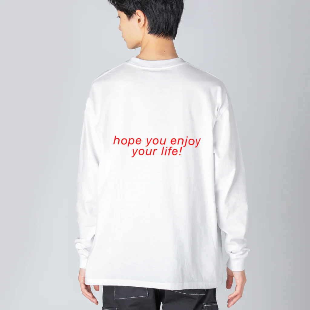 bloomingのこれからの人生も楽しまなきゃね！ Big Long Sleeve T-Shirt