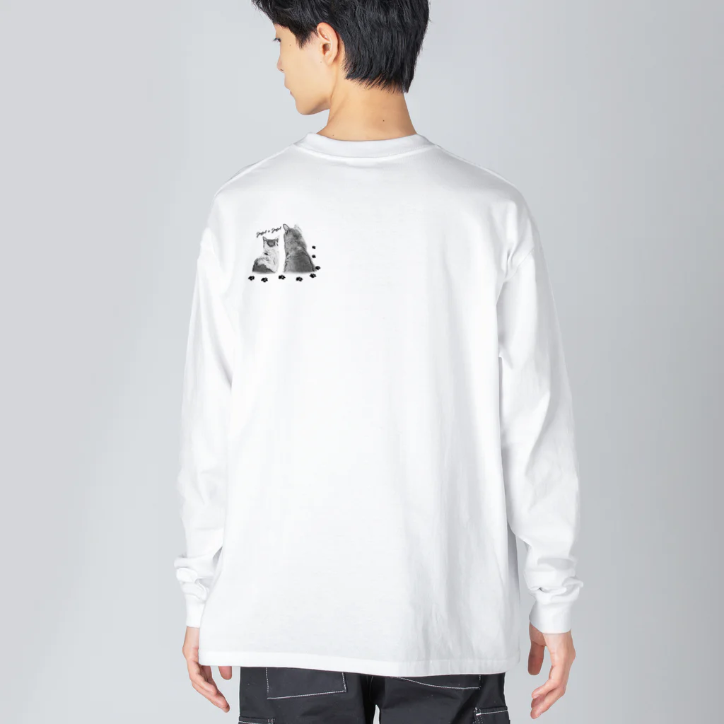 .JUICY-SHOP. | JOYFULの猫鍋特盛 | JOYFUL x JOYFUL DESIGNS 001 Big Long Sleeve T-Shirt