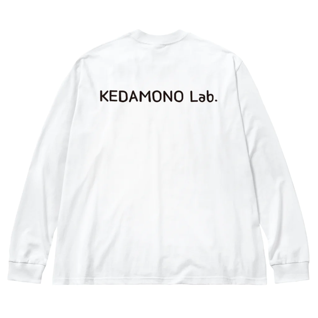 KEDAMONO Lab.のまえがみちゃんBIGロンティー ビッグシルエットロングスリーブTシャツ