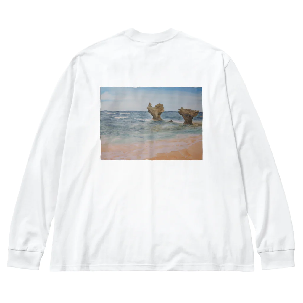 金木犀のハートロック Big Long Sleeve T-Shirt