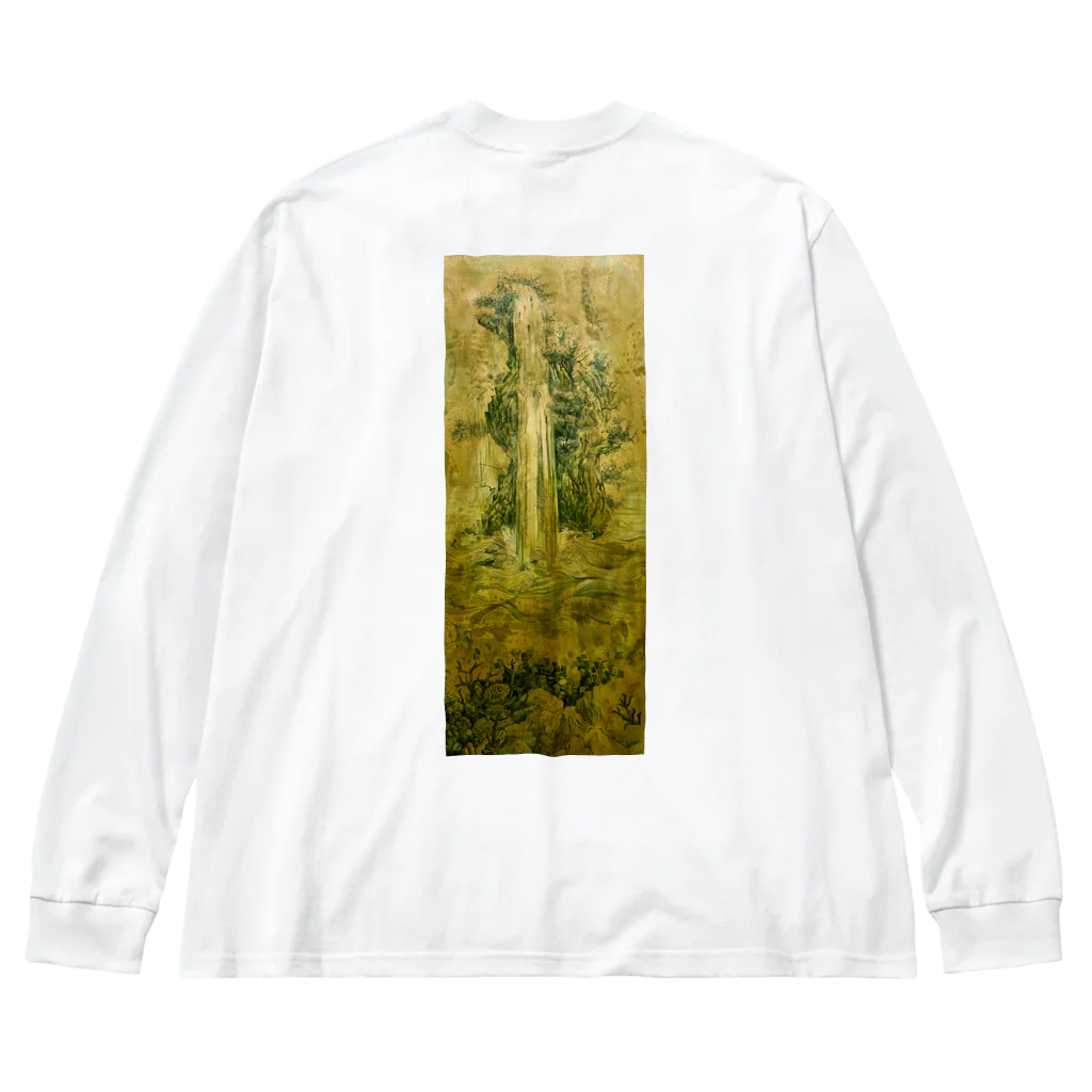 西垣肇也樹のオリジナルグッズの沿海浮揚図長袖衣 Big Long Sleeve T-Shirt