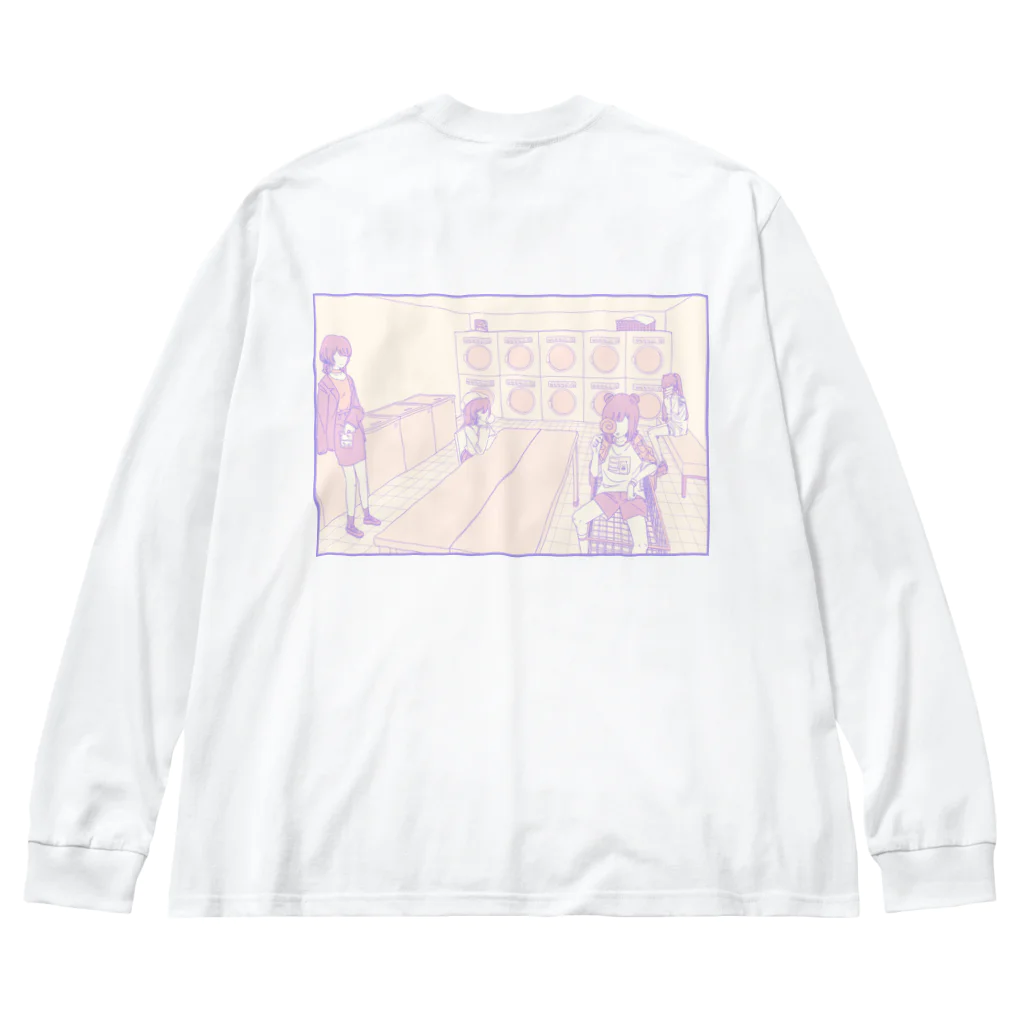 いたみ　るるみのせんたくして Big Long Sleeve T-Shirt