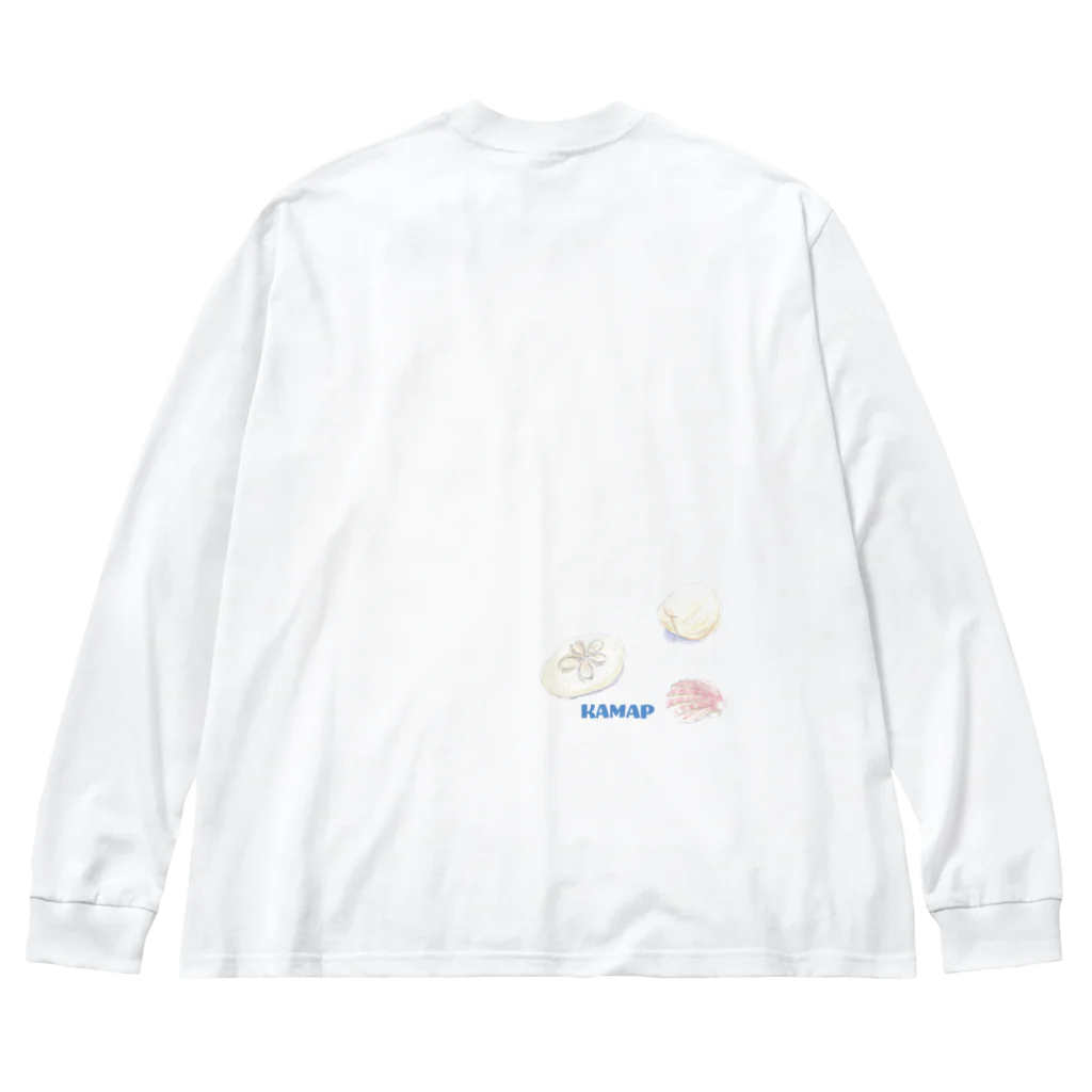 KAMAP ＆ Ricaの【KAMAP】パラソルとキンクマ Big Long Sleeve T-Shirt