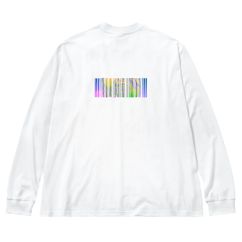 オミナエシのきみのバーコードは読めない Big Long Sleeve T-Shirt