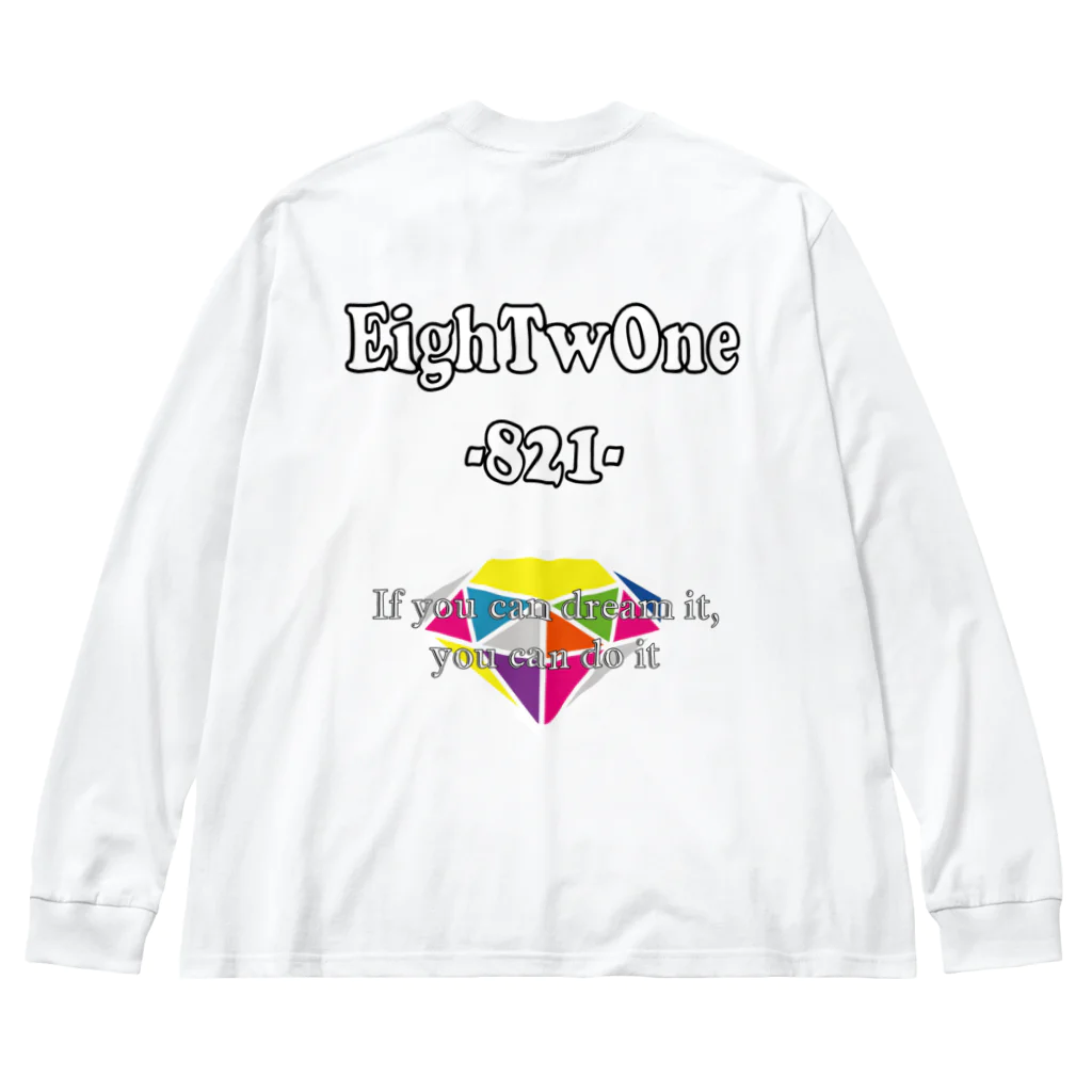 ストリートファッションはEighTwOne-821-(えいとぅーわん はちにーいち)のDIAMOND ビッグシルエットロングスリーブTシャツ