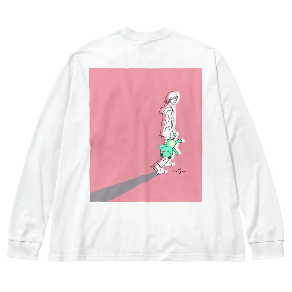 Ｍ✧Ｌｏｖｅｌｏ（エム・ラヴロ）の帰る🐸 Big Long Sleeve T-Shirt